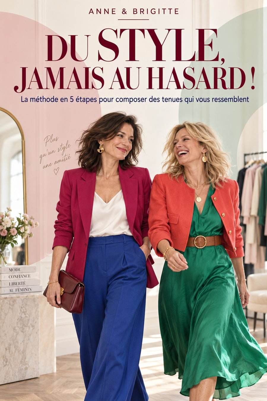Couverture du livre Du style, jamais au hasard, par Anne et Brigitte