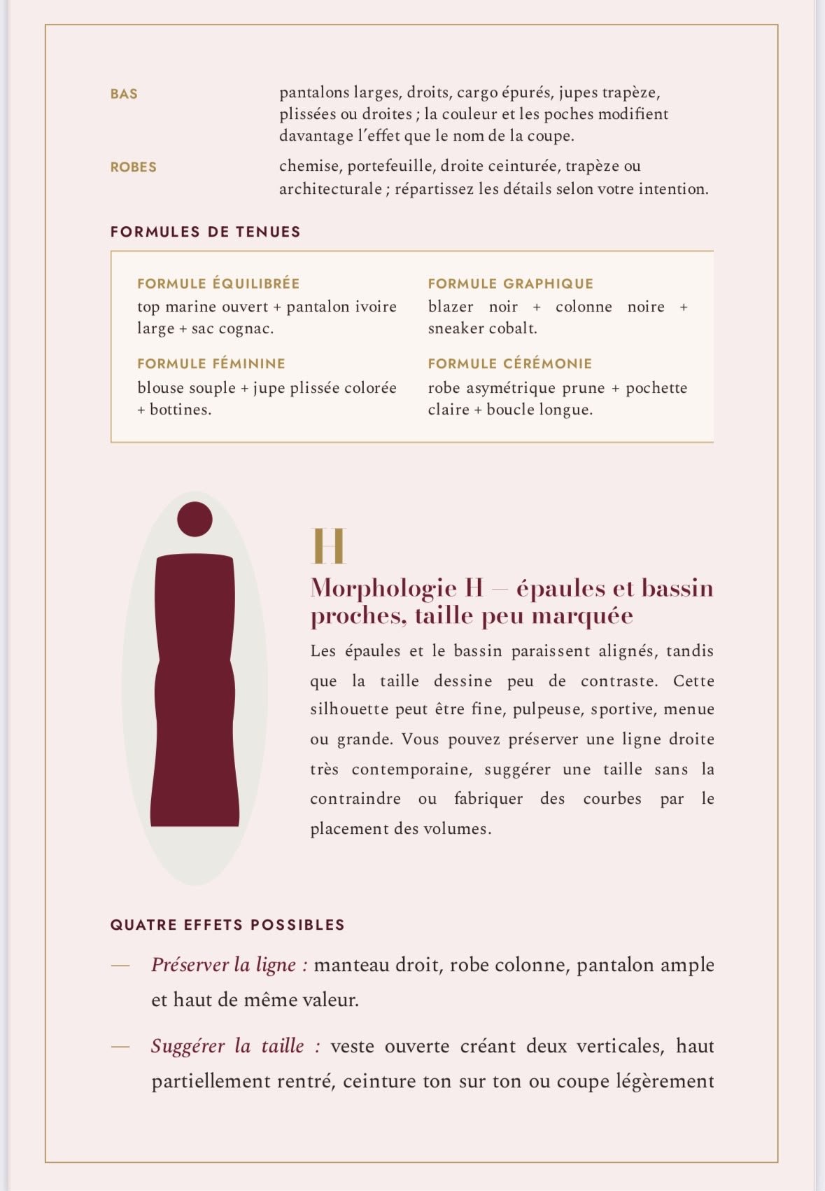 Page pédagogique consacrée à la morphologie H